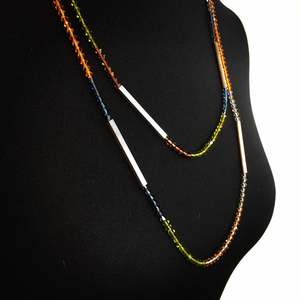 Sale: Rainbow Swarovski Necklace