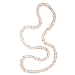 Rose Quartz: Zip Necklace - Quartz and Rose