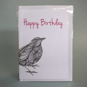 Happy Birthday greeting card