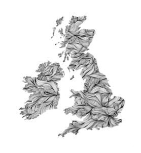 British Isles print