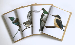 Products: Bird Song greeting cards pack of 4