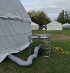 Products: Indirect Diesel Heater (Ducted 20kW) with Flu - Johnson & Couzins Hire