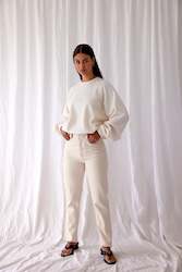 Biggie Jeans | Cream