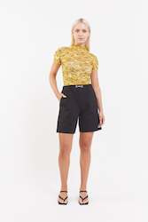 Shorts Skirts: Pavement Shorts | Black