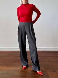 Tops: DD L/S Top | Red