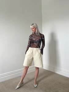 Top: Daydream Long Sleeve | Ripple Mesh