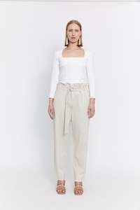 Pillars 4: Mima Top | White