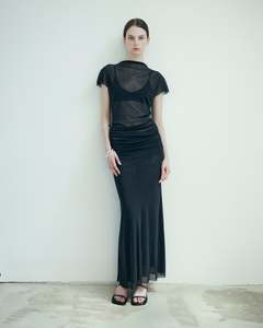 All Clothing: Sloane Set | Black Tissue Mesh