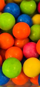 Sour gum balls