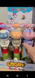 Flashing Robot Toy Candy