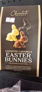 Assorted Caramels Easter Bunnies - handmade chocolates