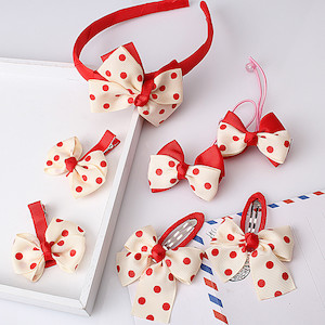 JoJoStyle Funky 7 Piece Hair Kit – Red – COM001