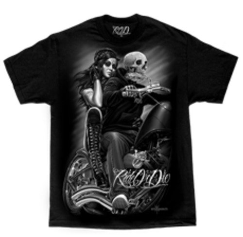 Apparel: Mens T-Shirt - ROD - Biker Babe