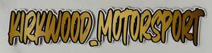 Giveaway: Kirkwood Motorsport sticker