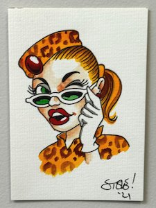 Products: Leopard Print - original watercolour