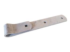 Gate Hardware: Strap Hinge - Galvanised - Small (330mm Long)