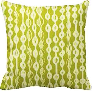 Cushion Covers: kowhai seed