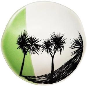 7cm Bowls: cabbage tree dipped green