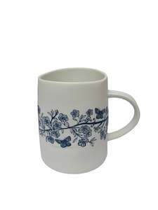 Kowhai Platter: blue manuka mug