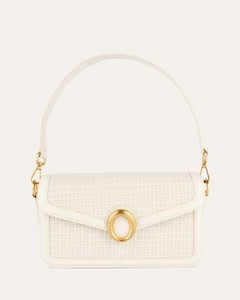 ROSE SHOULDER BAG OFF WHITE TWEED