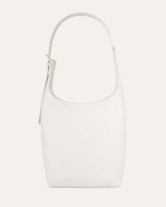 Totes: MARIA TOTE BAG OFF WHITE LEATHER