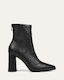 Tex High Ankle Boots Black Leather