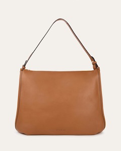 Totes: GRAYSON TOTE BAG TRUE TAN LEATHER