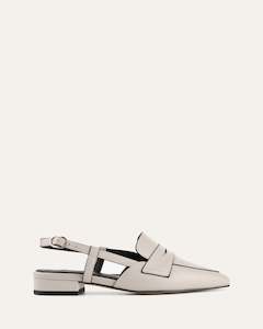 Ballet Dress: ELOISE DRESS FLATS BONE LEATHER