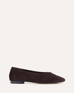 Casual: POSIE CASUAL FLATS MERLOT LEATHER