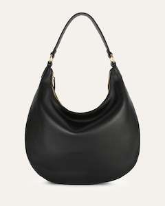 MARGO SHOULDER BAG BLACK LEATHER