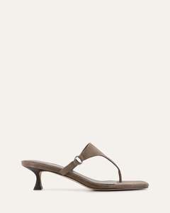 TOKEN LOW HEEL SANDALS ASH SUEDE