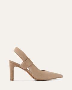 High Heels: SHEPARD HIGH HEELS LATTE SUEDE