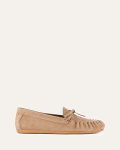 GRIFFIN LOAFERS LATTE SUEDE