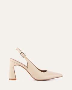 Core Collection: DANICA HIGH HEELS SAND LEATHER