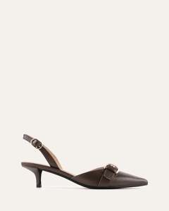 RANGER LOW HEELS DARK RYE LEATHER