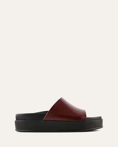 Flat Sandals: WESLEY FLAT SANDALS MULBERRY LEATHER