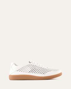 Sneakers: LIDO SNEAKERS WHITE LEATHER