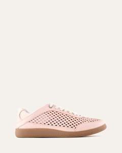 Sneakers: LIDO SNEAKERS PALE PINK LEATHER