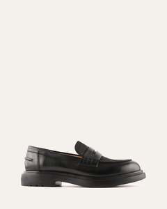 Lace Up Loafers: JARVIS LOAFERS BLACK MULTI