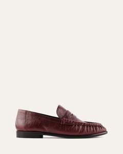 Lace Up Loafers: MYRTLE LOAFERS MULBERRY LEATHER