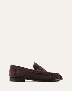 MYRTLE LOAFERS BITTER CHOC SUEDE