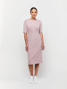 Products: Pique Ponti Shift Dress - Obi