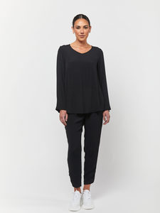 Silhouette V Neck Top - Obi