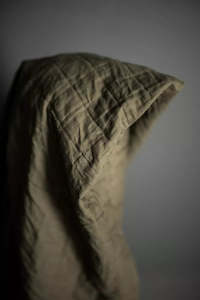 Cotton: Khaki Hardy Falls Jacquard Square – NZ$17 per 1/4m