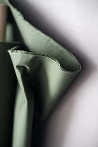 Dry Oilskin: Dry Organic Cotton Oilskin – Fern – NZ$18.50 per ¼ metre