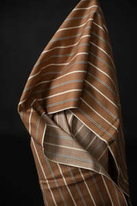 Nutmeg Stripe 8oz Handloom Denim - NZ$14.25 per 1/4m