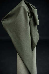 Military Green 10oz Organic Denim