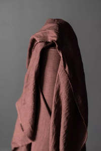 185 Linen Oxblood - NZ$14 per 1/4Mtr