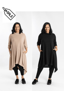 Products: Rib Tunic - Black or Bone