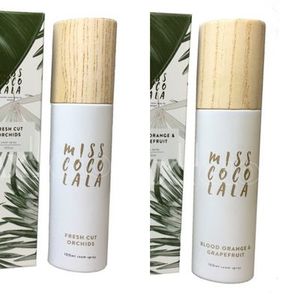 100ml Miss Coco Lala Room Spray - Blood Orange & Grapefruit or Fresh Orchid